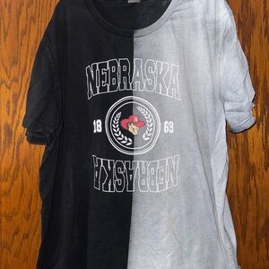 Nebraska Split Graphic T-Shirt